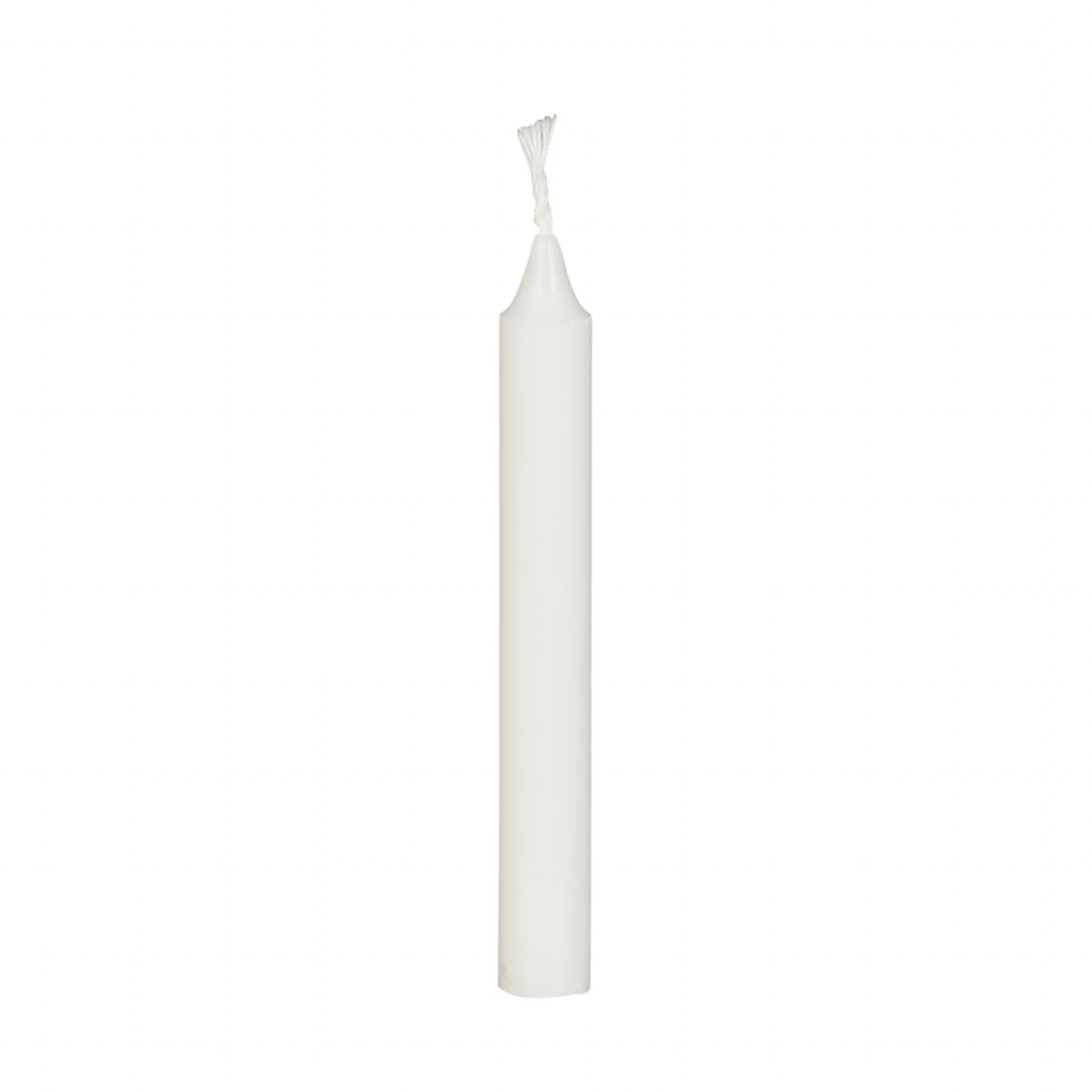Candela bianca 12 pz.