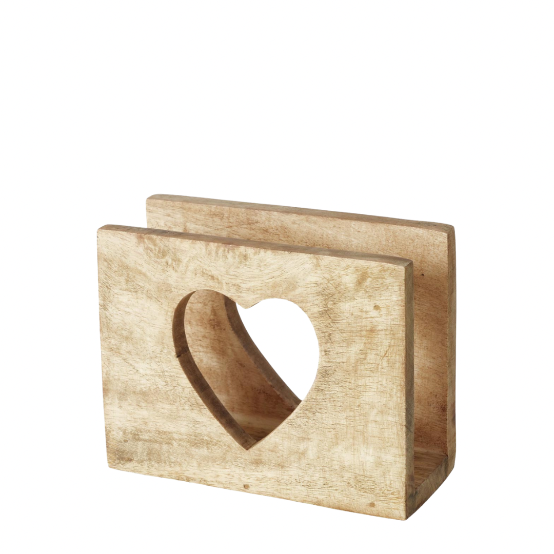Porta tovaglioli con cuore