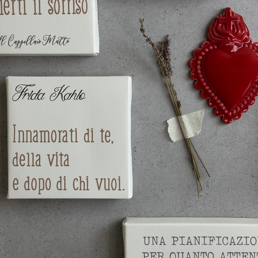 Tela “Nessuno mi pettina bene come il vento"