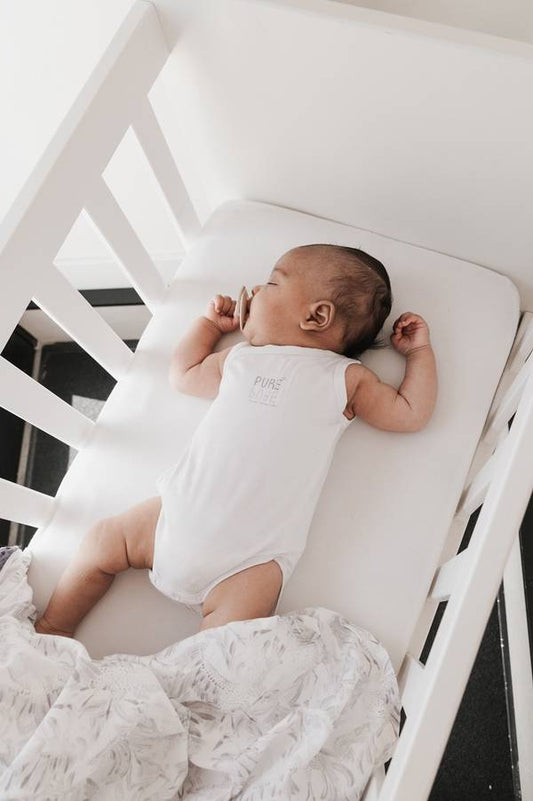 Body bimbo/a canottiera - Bianco