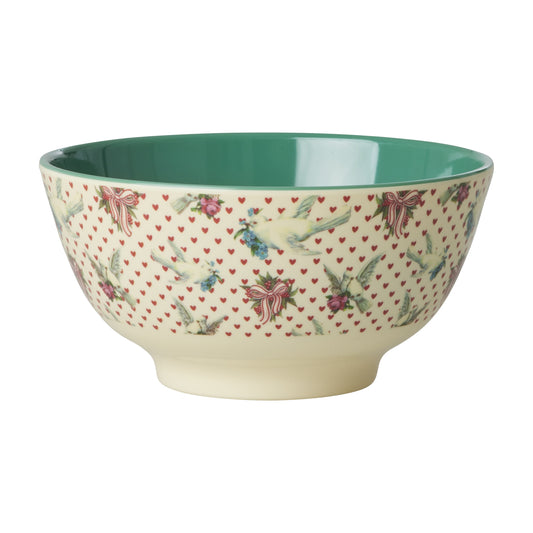 Ciotola Melamina - Cuori - Colomba