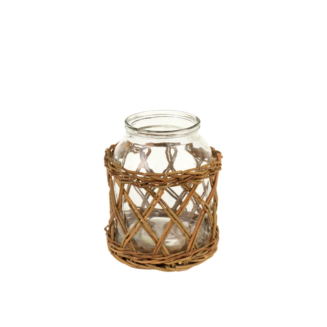 Vaso vetro con base