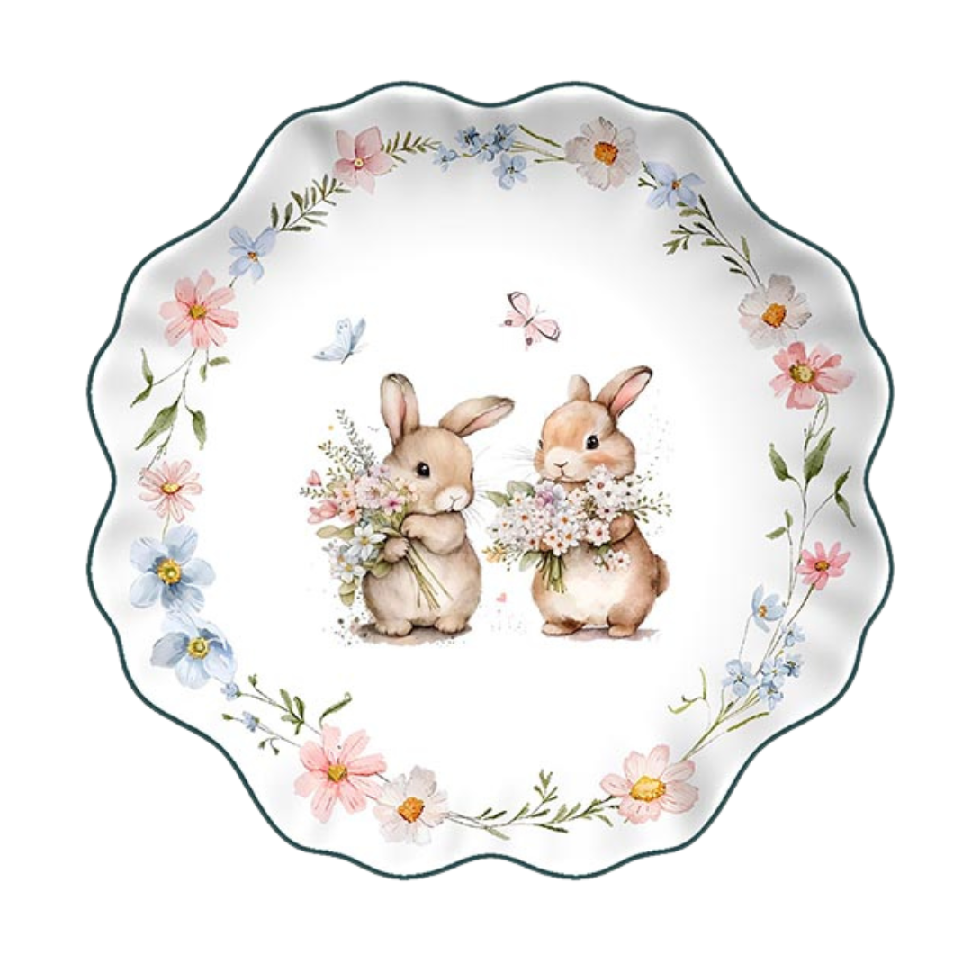 Piatto dessert Vintage Spring