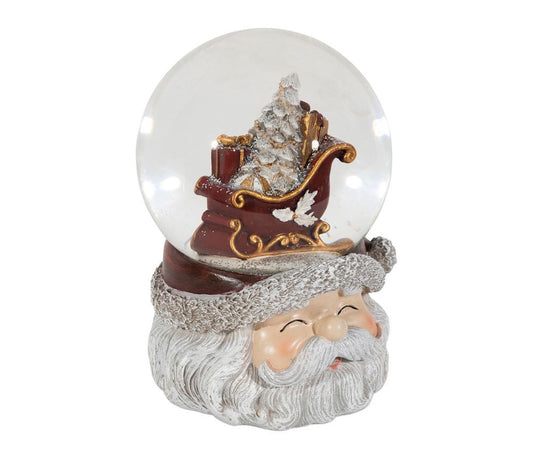 Palle di neve Babbo Natale carillon