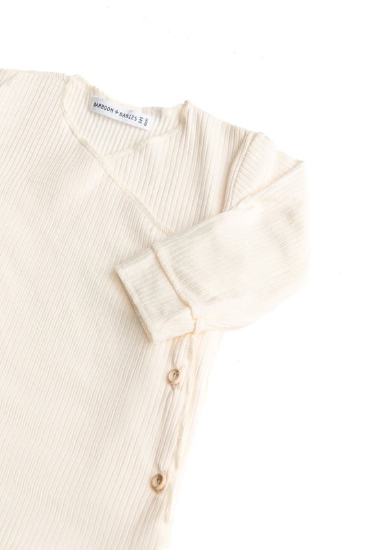 Tutina con Piedi Pure Summer - Off White