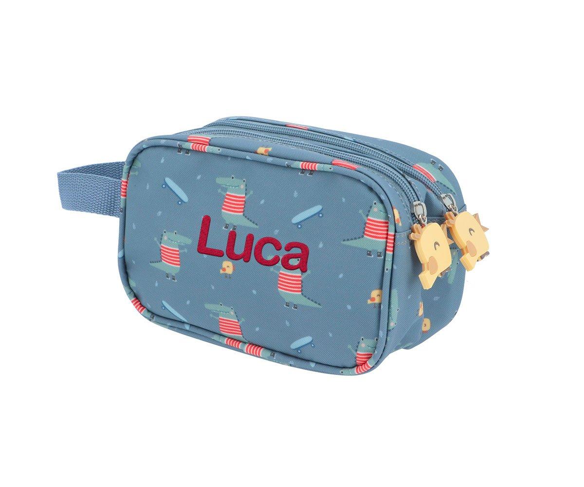 Beauty Case Croc Personalizzabile