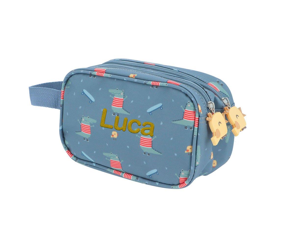 Beauty Case Croc Personalizzabile