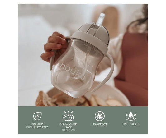 Tazza Non-Spill con Cannuccia con Peso 240ml