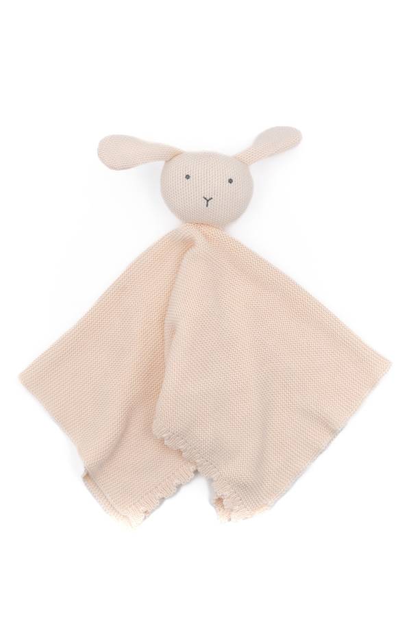 Doudou fatto a Maglia - Rabbit - Soft Pink