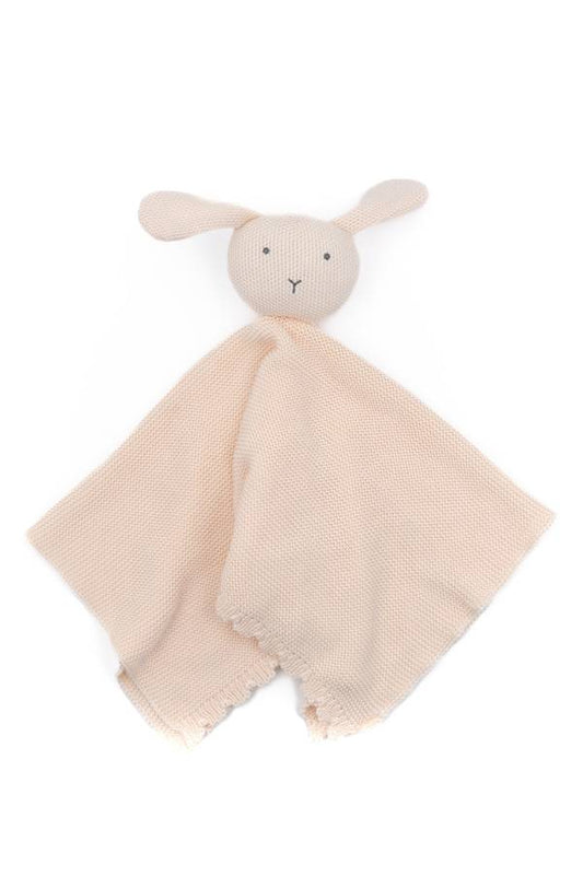 Doudou fatto a Maglia - Rabbit - Soft Pink