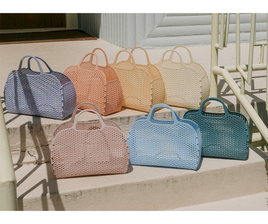 Borsa plastica Retro Vintage - Mellow Yellow