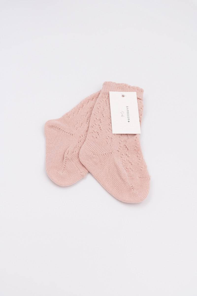 Calza Traforata Bimba - Nude Pink 2/4Y