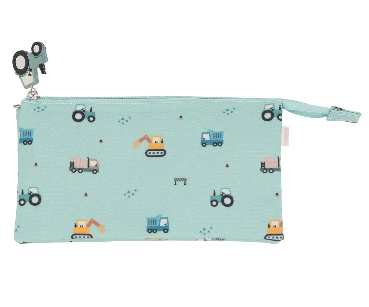 Astuccio Tris Scuola Trucks Personalizzabile