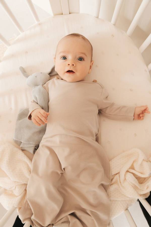 Doudou fatto a Maglia - Rabbit - Blu
