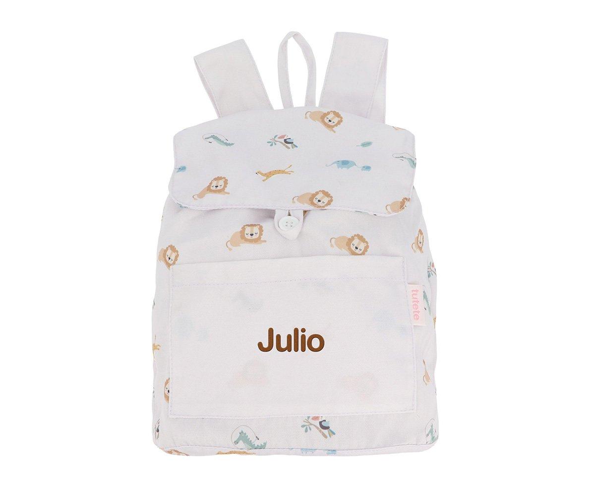 Zaino piccolo Tela Savannah Personalizzabile