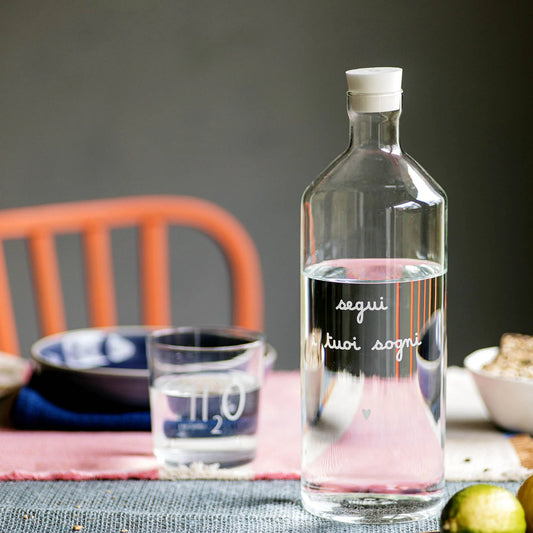 Bottiglia Segui i tuoi sogni