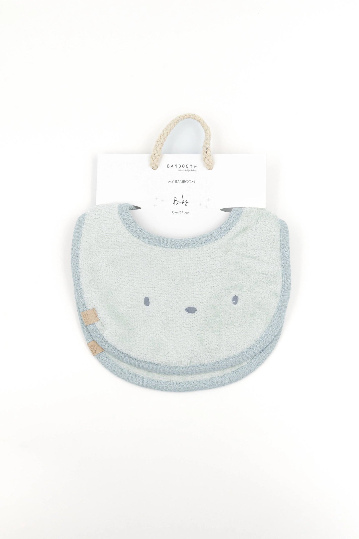 Set Bavaglini 2 pezzi - Sky Grey