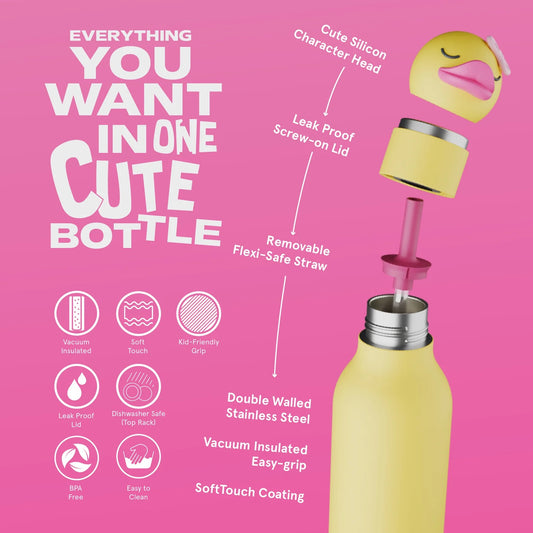 Bottiglia termica Bestie Ducky