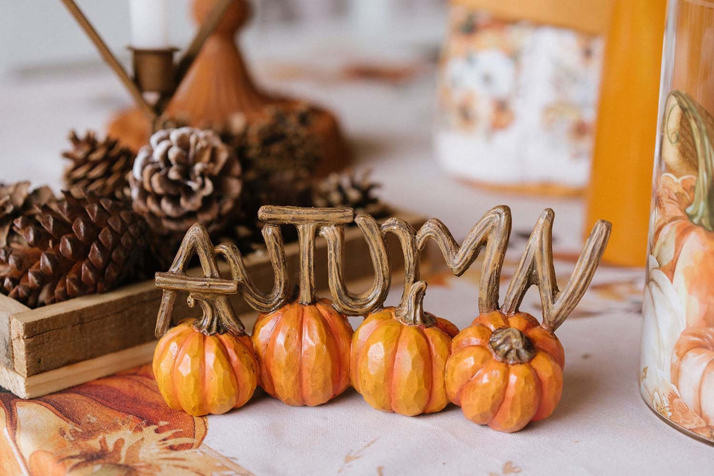 Decoro scritta Autumn