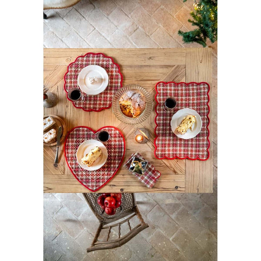 Tovaglietta Tartan Noel