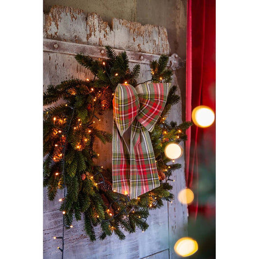 Decoro fiocco Tartan