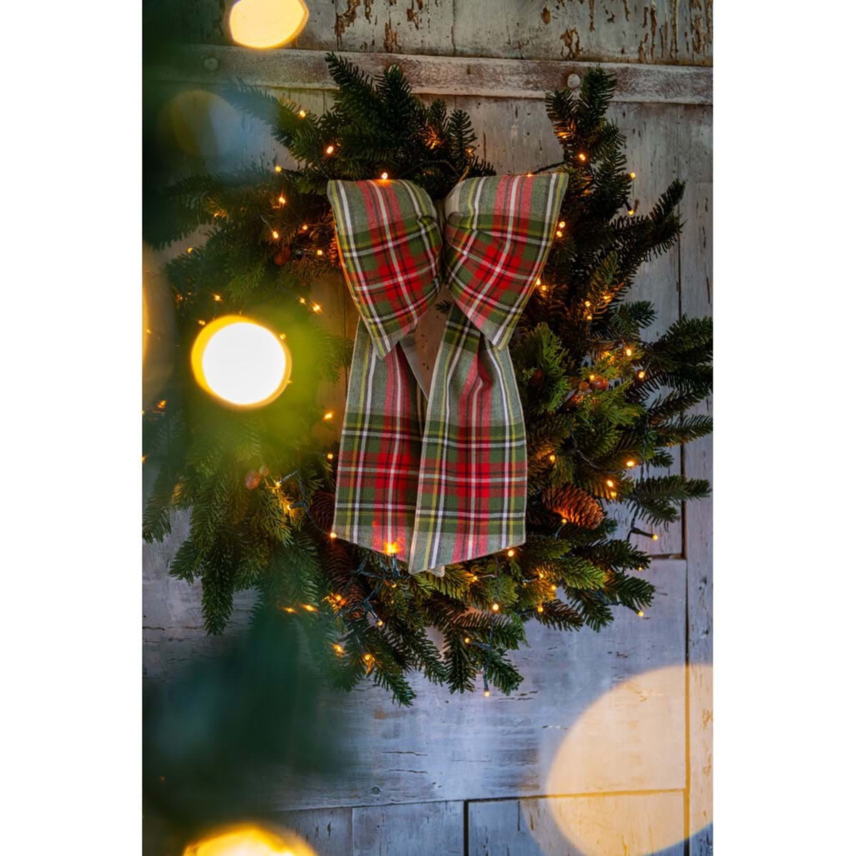 Decoro fiocco Tartan