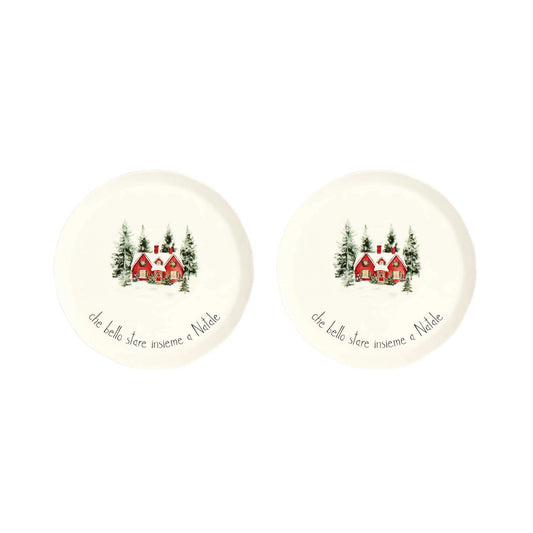 Set 2 Piatti dessert Che bello stare insieme