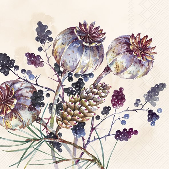 Tovaglioli in carta "Amara" cream