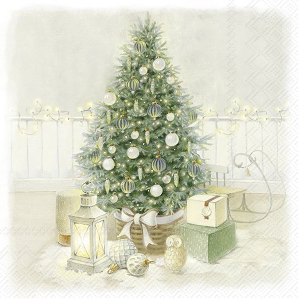Tovaglioli in carta "Cozy Christmas Eve"