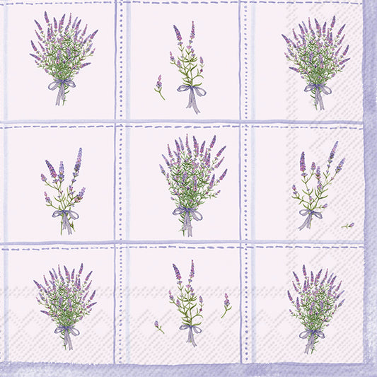 Tovaglioli in carta "Lavender charm” light lilac