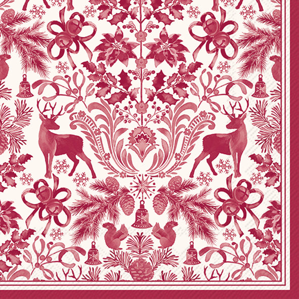 Tovaglioli in carta "Brimsley” red