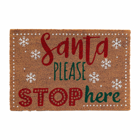 Zerbino "Santa please stop here"