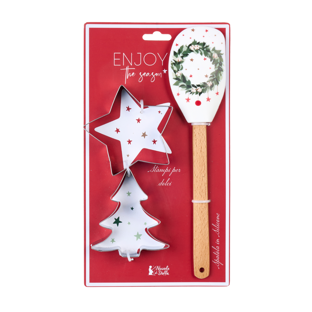 Spatola con stampini Christmas is Coming
