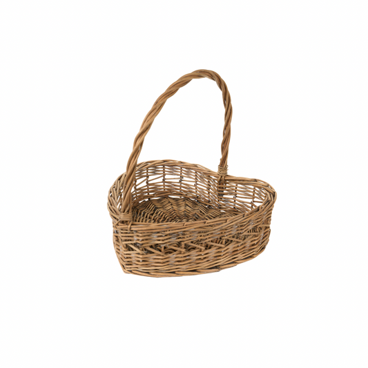 Cesto cuore con manico