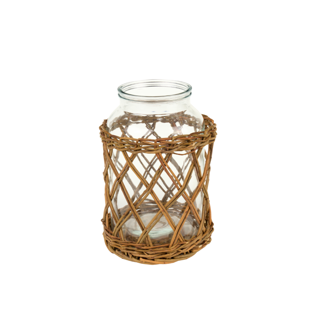 Vaso vetro con base