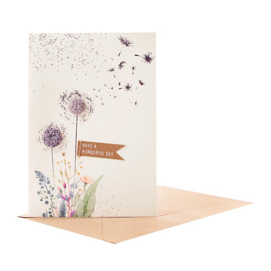 Biglietto d’ auguri Have a wonderful day