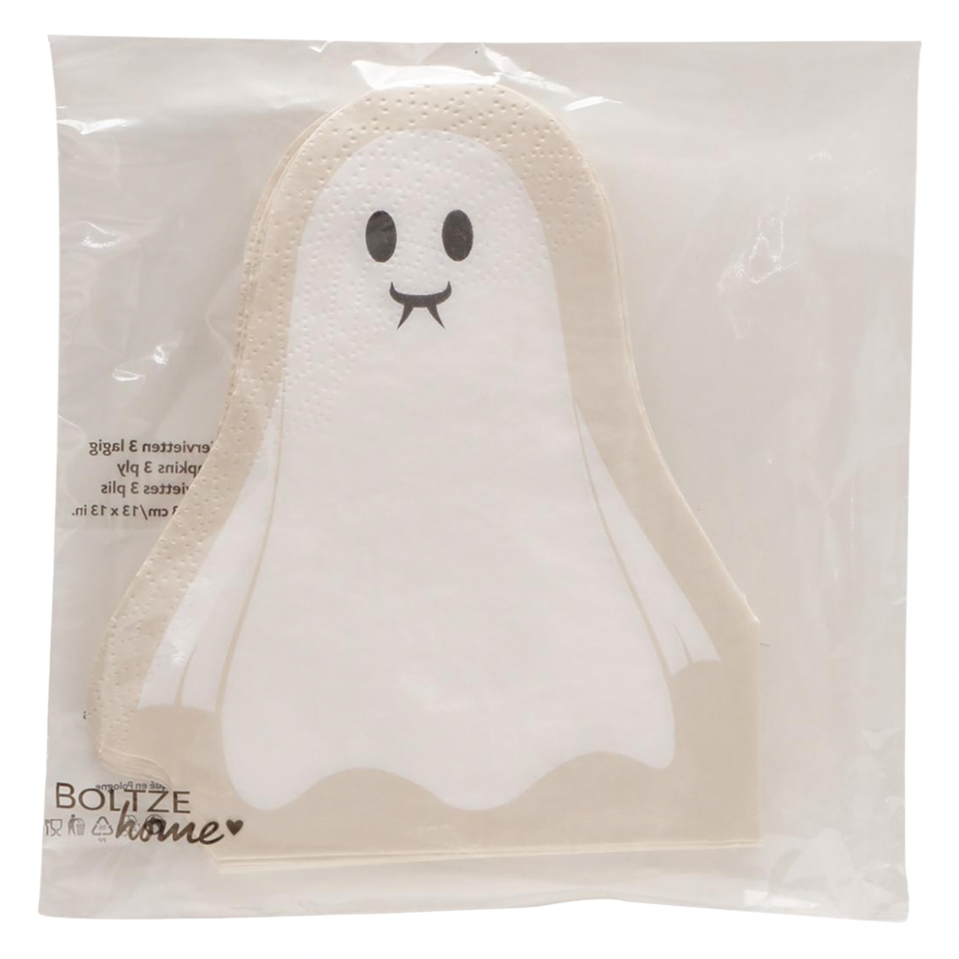 Tovaglioli in carta sagomati "Ghostie"