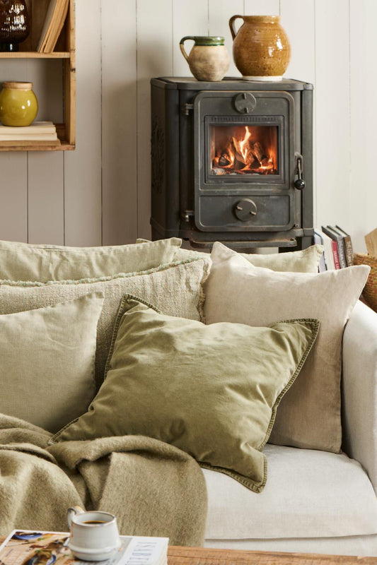 Federa per cuscino Eucalyptus green