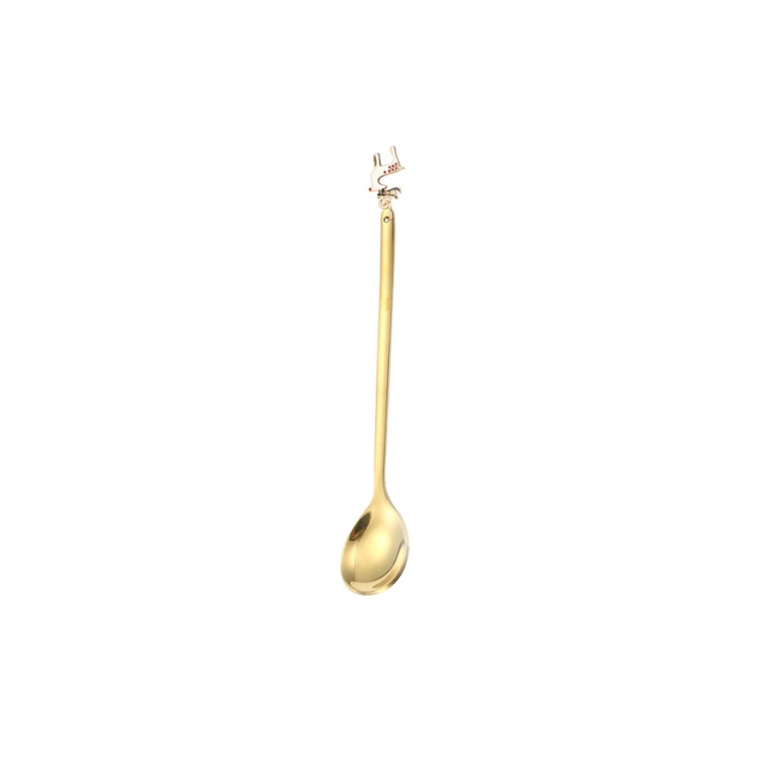 Cucchiaino acciaio inox - Oro