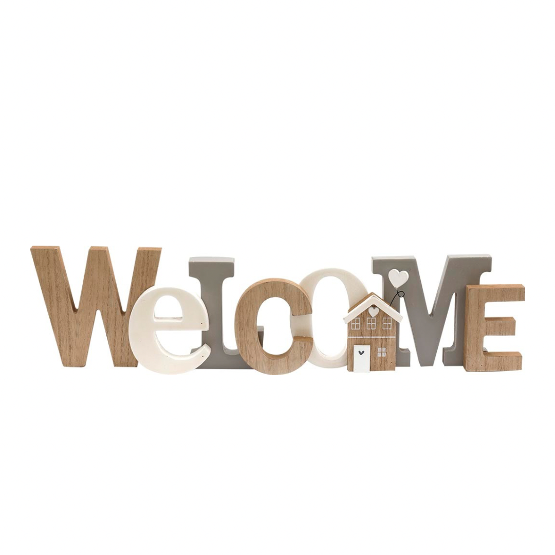 Scritta Welcome