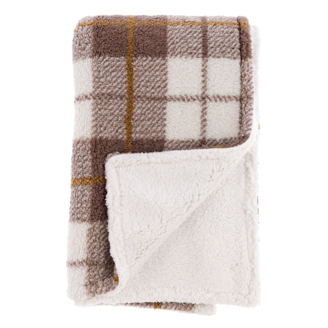 Plaid Sherpa Tartan