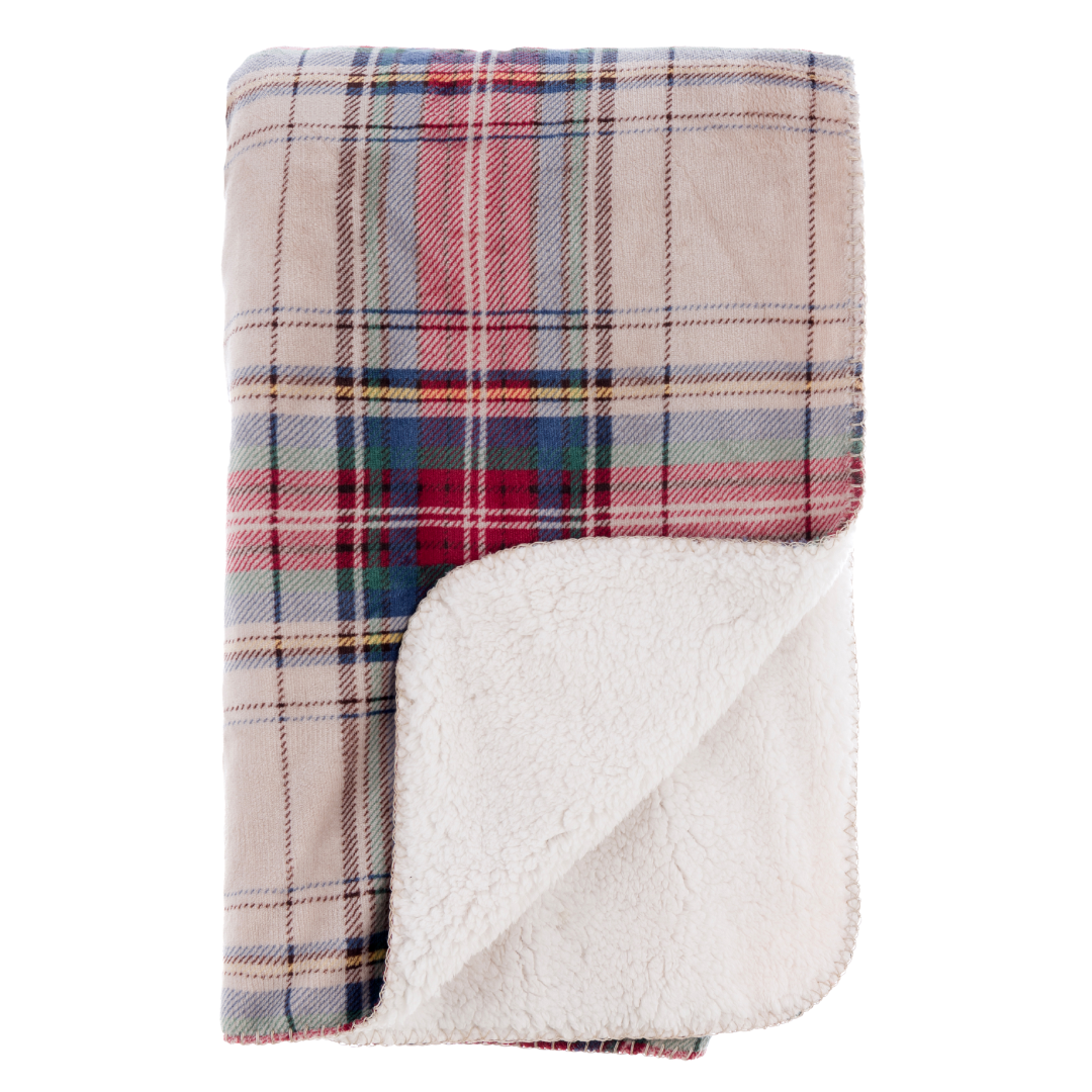 Plaid Sherpa Tartan