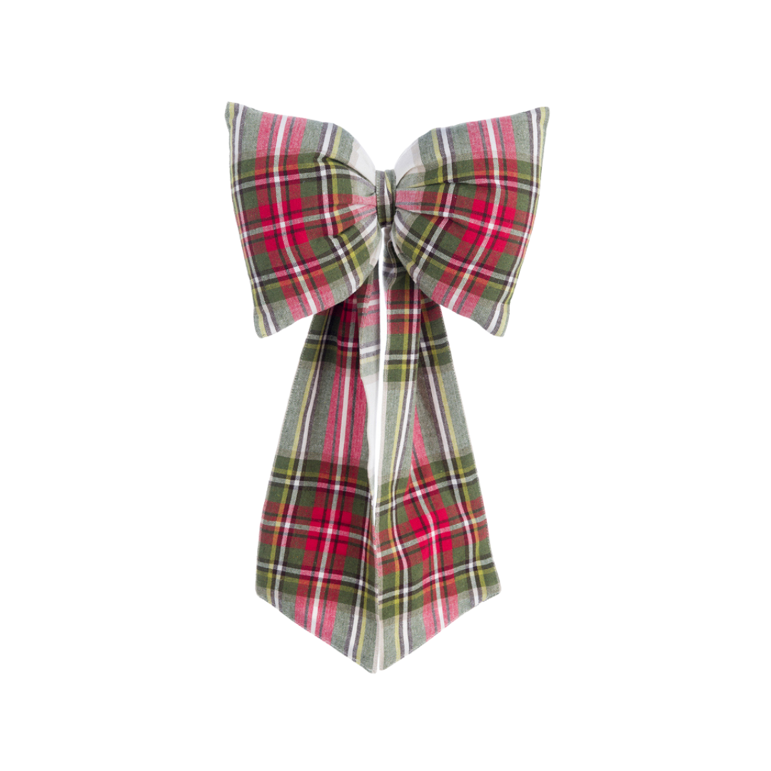 Decoro fiocco Tartan