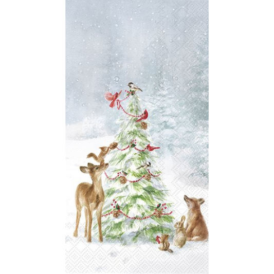 Tovaglioli in carta "Friends In Snow"