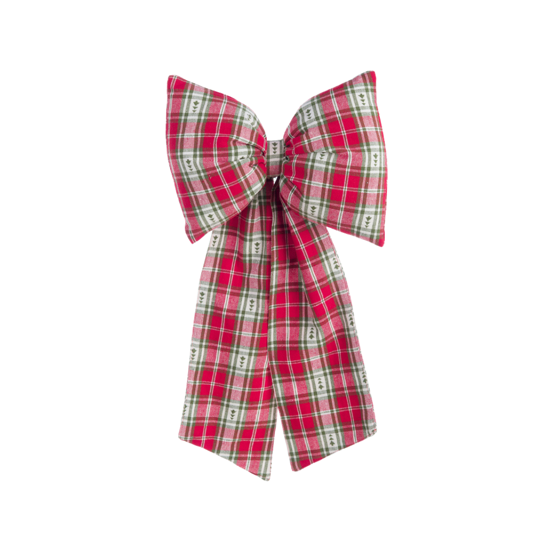 Decoro fiocco Tartan