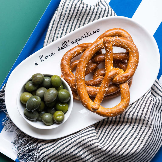 Insalatiera ovale E' l'ora dell'aperitivo