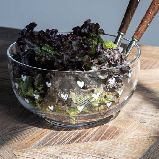 Insalatiera Tappezzeria di cuori