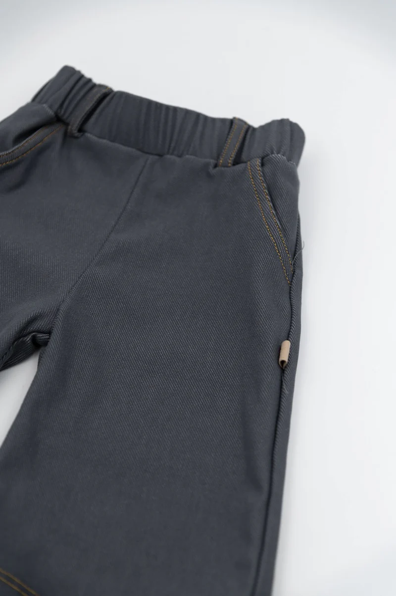 Jeans palazzo - Blu - 12/18 e 36M