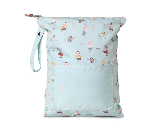 Borsa impermeabile Grande The Three Little Pigs Personalizzabile