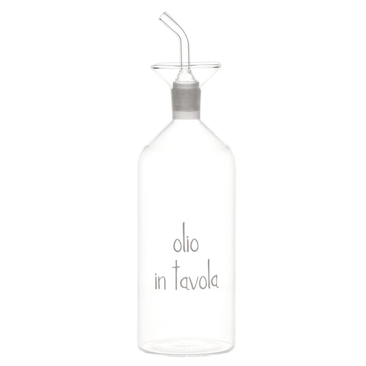 Bottiglia olio Olio in tavola